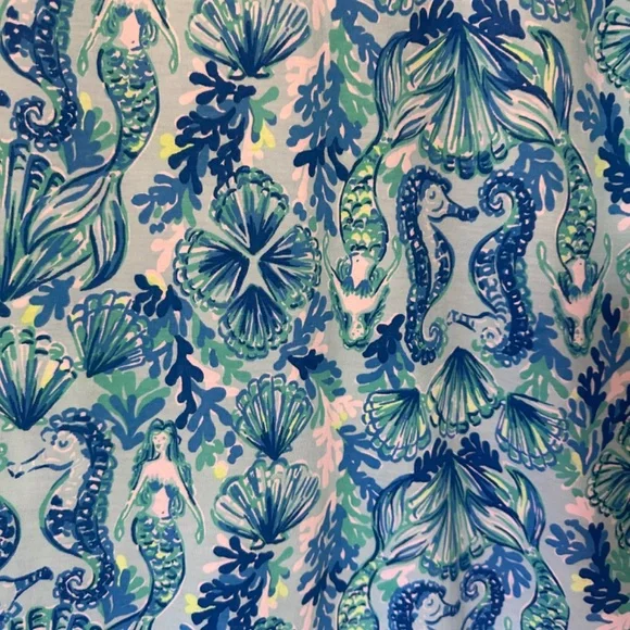 EUC Lilly Pulitzer Azlynn Ruffle Collar Dress, Size Large - Picture 9 of 11